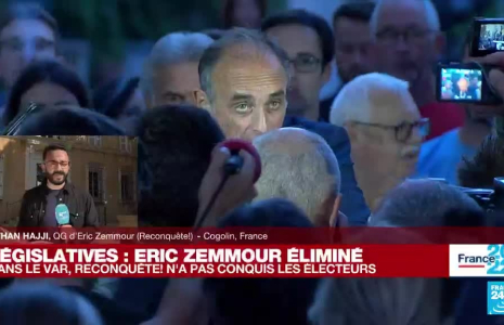 Législatives 2022 : Reconquête mis en échec, Éric Zemmour éliminé dès le premier tour dans le Var
