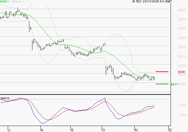 SEB SA : Attendre un test du support