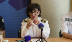 Mégafeu en Gironde: "le feu n'est pas fixé mais on progresse", se réjouit la préfète