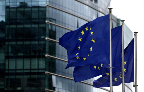 Photo d'archives du siège de la Commission européenne à Bruxelles, en Belgique