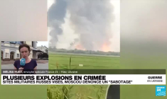 Ukraine : explosions en Crimée, plusieurs sites militaires russes visés