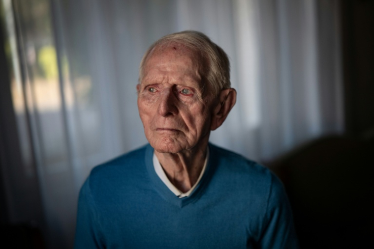 Henri Mosson, le 28 octobre 2024 à Dijon, en Côte d'Or ( AFP / ARNAUD FINISTRE )