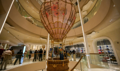 Un magasin des Galerie Lafayette à Mumbai, en Inde, le 15 octobre 2025 ( AFP / Punit PARANJPE )