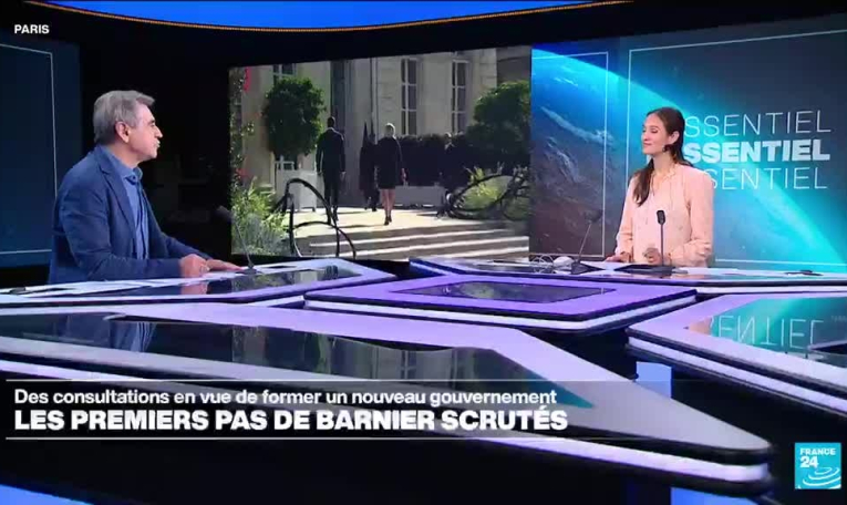 Michel Barnier à Matignon : Grâce à Macron, Le Pen "a gagné la belle, elle est revenue dans le jeu"