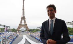 Gabriel Attal à Paris le 26 juillet 2024. ( POOL / LUDOVIC MARIN )