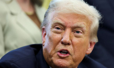 Le président des États-Unis Donald Trump