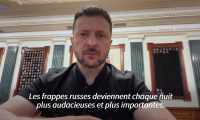 Les attaques russes sur l'Ukraine "sont un choix politique" de Poutine (Zelensky)
