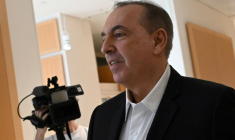 Jean-Marc Morandini au palais de justice de Paris le 13 juin 2023 ( AFP / Bertrand GUAY )