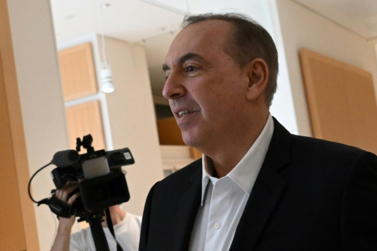 Jean-Marc Morandini au palais de justice de Paris le 13 juin 2023 ( AFP / Bertrand GUAY )