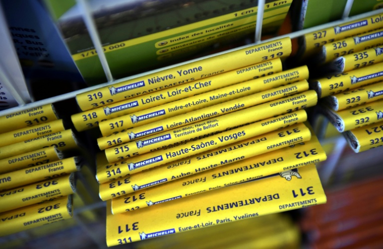 En France, une carte Michelin est vendue toutes les 25 secondes ( AFP / Franck FIFE )