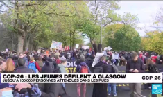COP26 : les jeunes se mobilisent à Glasgow