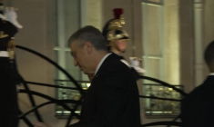 Emmanuel Macron reçoit le Premier ministre croate Andrej Plenkovic à l'Elysée