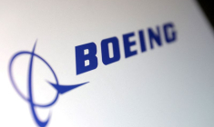 PHOTO DE FICHIER : Illustration du logo de Boeing