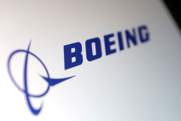 PHOTO DE FICHIER : Illustration du logo de Boeing