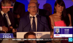 "Dans notre ville, nous sommes le rempart à l'extrême gauche", affirme Éric Ciotti