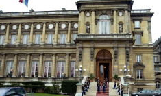 Vue sur le ministère français des Affaires étrangères à Paris