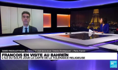 Le Pape François en visite à Bahrein.