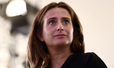 La cheffe des Ecologistes et candidate à la présidentielle, Marine Tondelier, le 21 août 2026 à Saint-Martin-d'Hères, en Isère ( AFP / Alex MARTIN )