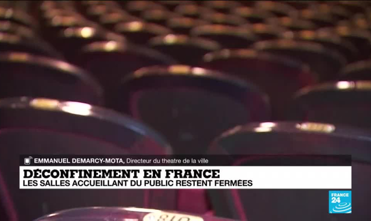 Déconfinement en France : les salles accueillant du public restent fermées