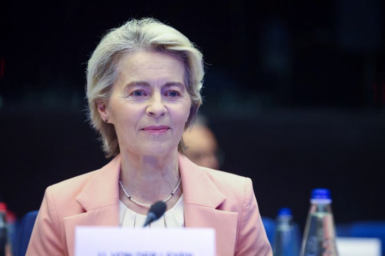 Ursula von der Leyen, présidente de la Commission européenne, rencontre la Conférence des présidents du Parlement européen à Strasbourg
