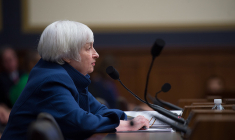 Janet Yellen, la présidente de la Réserve fédérale. (crédit : Fed)