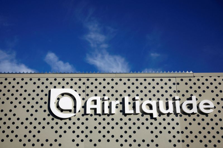 Le logo d'Air Liquide est visible à Paris