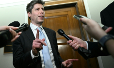 Le patron d'OpenAI Sam Altman à Washington, le 3 juin 2026 ( AFP / Brendan SMIALOWSKI )
