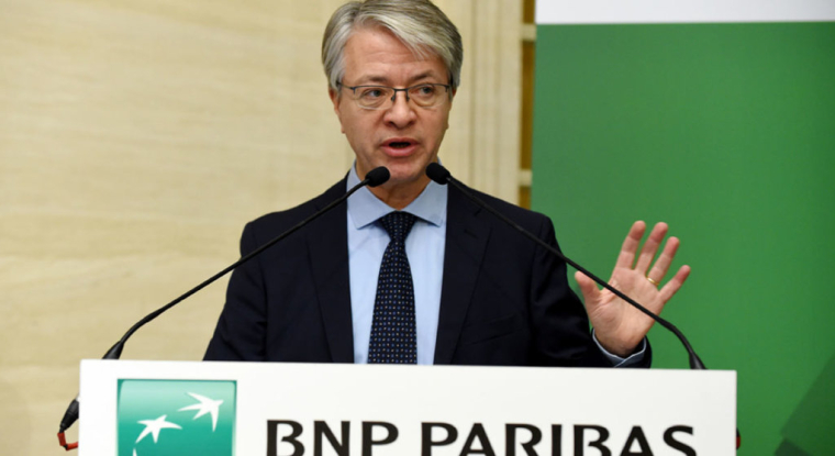 Jean-Laurent Bonnafé, directeur général de BNP Paribas. (© E. Piermont / AFP)