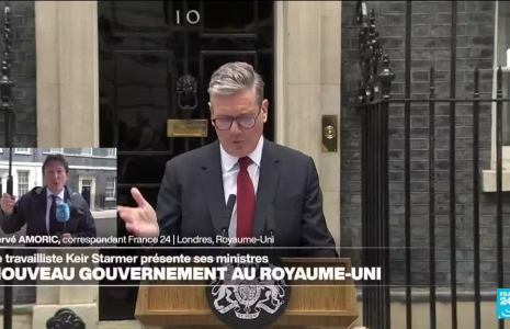 Au Royaume-Uni, le nouveau gouvernement travailliste de Keir Starmer s'installe au pouvoir