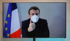 CORONAVIRUS: FIN DE LA PÉRIODE D'ISOLEMENT POUR EMMANUEL MACRON
