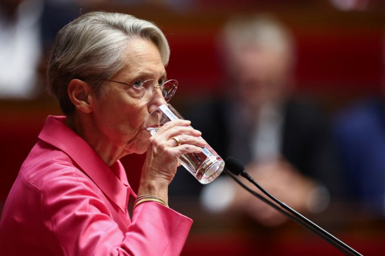 La Première ministre française Elisabeth Borne