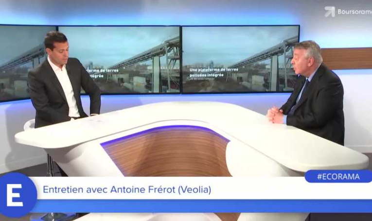 Antoine Frérot (PDG de Veolia) : "Pour les actionnaires de Suez, le choix responsable c'est le choix de Veolia !"