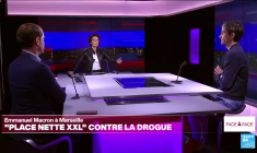 Opération "Place nette XXL" : Emmanuel Macron à Marseille sur fond de lutte contre la drogue