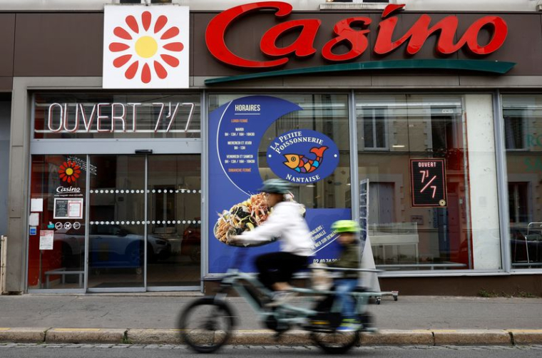 Le logo du distributeur français Casino