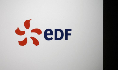 Le logo du groupe public français EDF