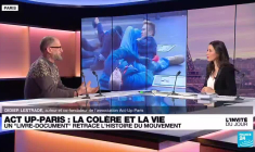 Activisme : pour Didier Lestrade (Act Up-Paris), "c'est important de choquer l'opinion"