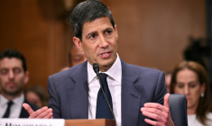 Kevin Warsh, candidat à la présidence de la Réserve fédérale américaine, lors d'une audition de la commission bancaire du Sénat sur sa nomination au Capitole, le 21 avril 2026 à Washington ( AFP / Mandel NGAN )