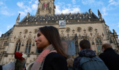 Cérémonie funéraire de Dominique Bernard, professeur de français assassiné à Arras