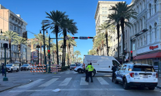 USA-Dix morts dans une attaque à la voiture-bélier à la Nouvelle-Orléans