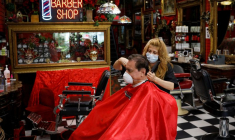 Un salon de coiffure à Miami