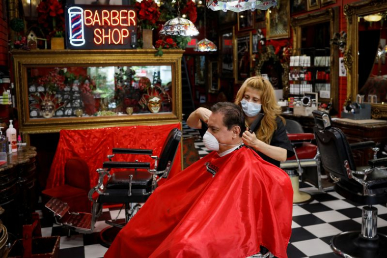 Un salon de coiffure à Miami