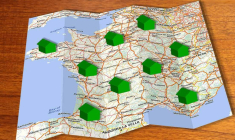 Les acheteurs privilégient les maisons en province plus que les appartements à Paris. (© DR)