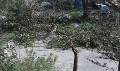 Dégâts au Vietnam après le passage du typhon Kalmaegi