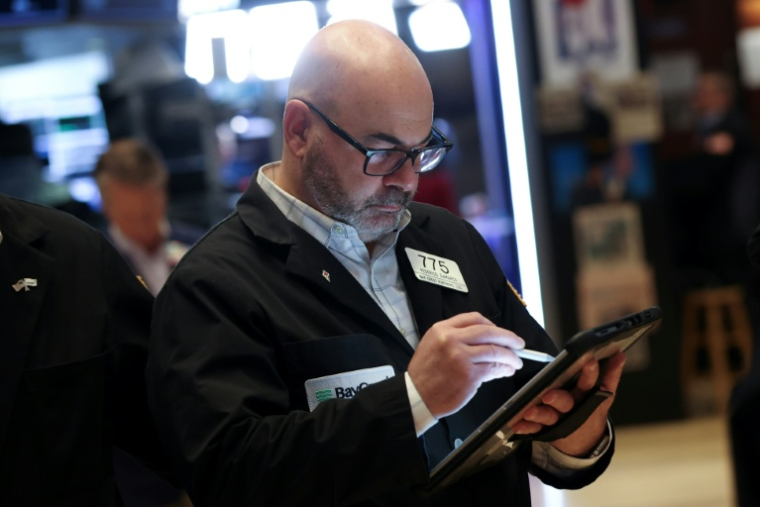 Un opérateur à la Bourse de New York le 20 janvier 2026 ( AFP / TIMOTHY A. CLARY )