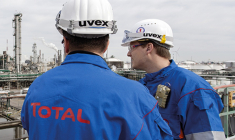 Depuis le début de l'année, l'action Total progresse de 9%. C'est moins que le CAC 40. (© Total)