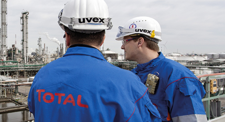 Depuis le début de l'année, l'action Total progresse de 9%. C'est moins que le CAC 40. (© Total)