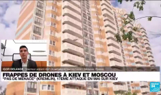 Frappes de drones à Moscou : "un impact médiatique et psychologique"