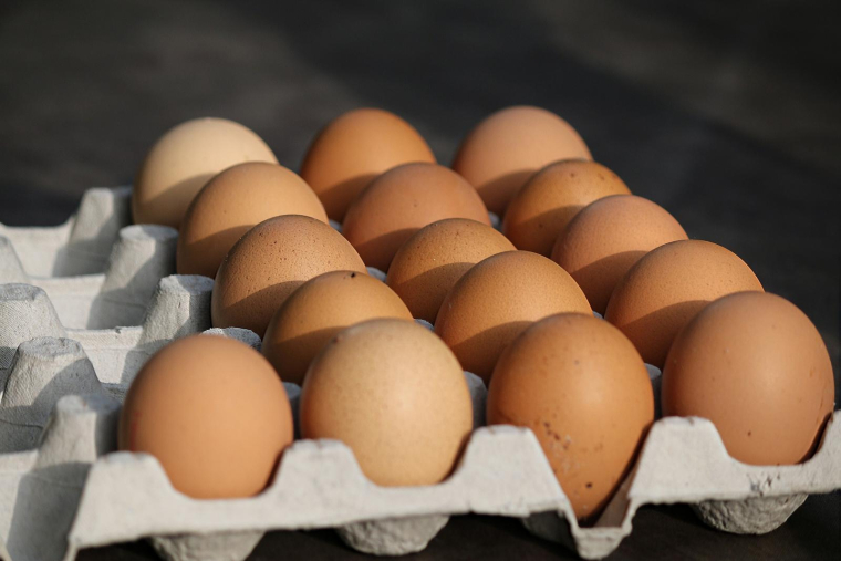 Des œufs durs déjà écalés pourraient bientôt être vendus en France. (illustration) (Pixabay)