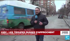 Guerre en Ukraine : Kiev "transformée en ville fantôme"