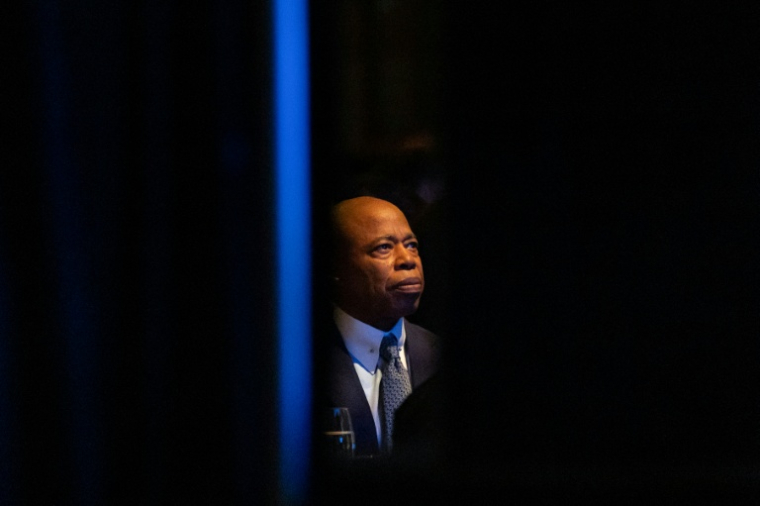 Eric Adams à New York, le 30 janvier 2025 ( AFP / Yuki IWAMURA )